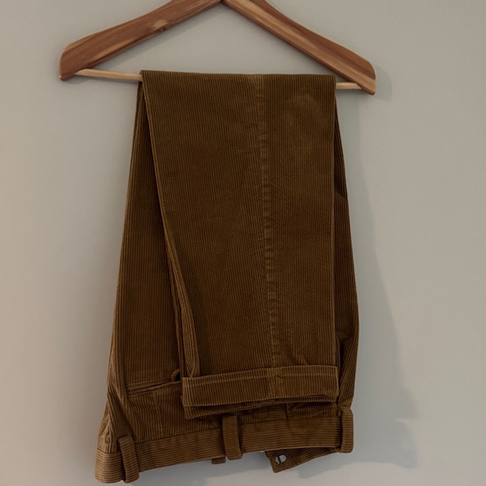 Brooks Brothers Dark Tan Corduroy Trousers